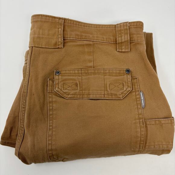 Duluth Trading Co. 36x31 Brown Flex Fire Hose Utility Carpenter Pants - Picture 1 of 8